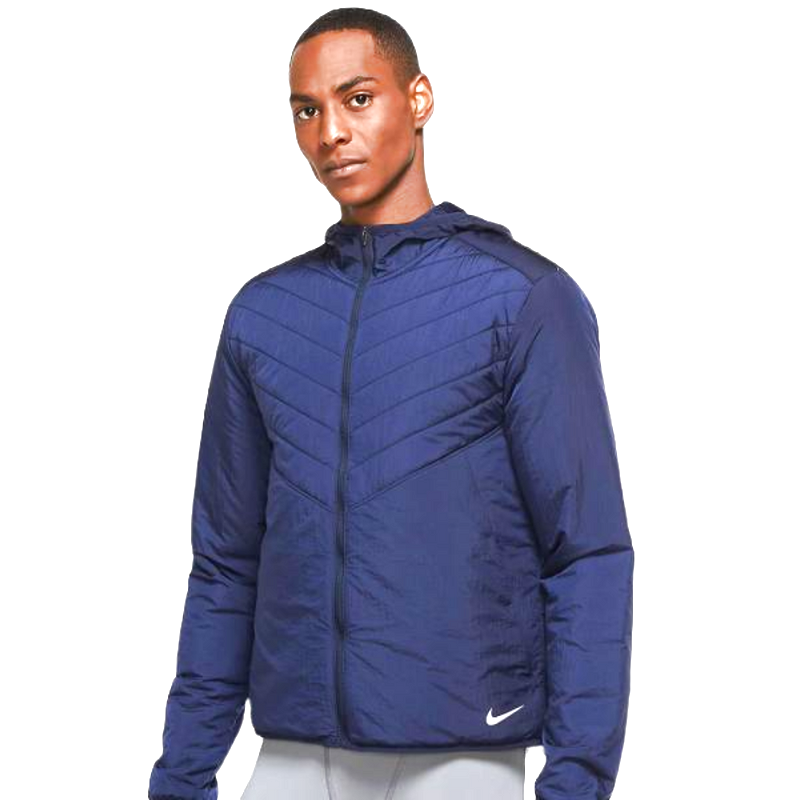 Nike Men s Sports Running Aerolayer Lightweight Jacket Navy DJ0569 437 Sneaker Finder