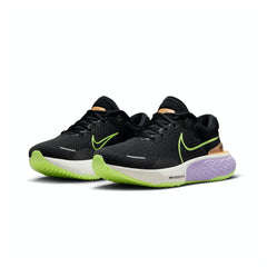 NIKE Invincible Run 2 Men's Running Trainers Sneakers Shoes DH5425 (Black/Lilac/Peach Cream/Ghost Green 004