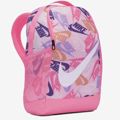 Mochila Nike Brasilia Tamaño 13x30x40cm (18L) CU8962-675 Rosa/Blanco