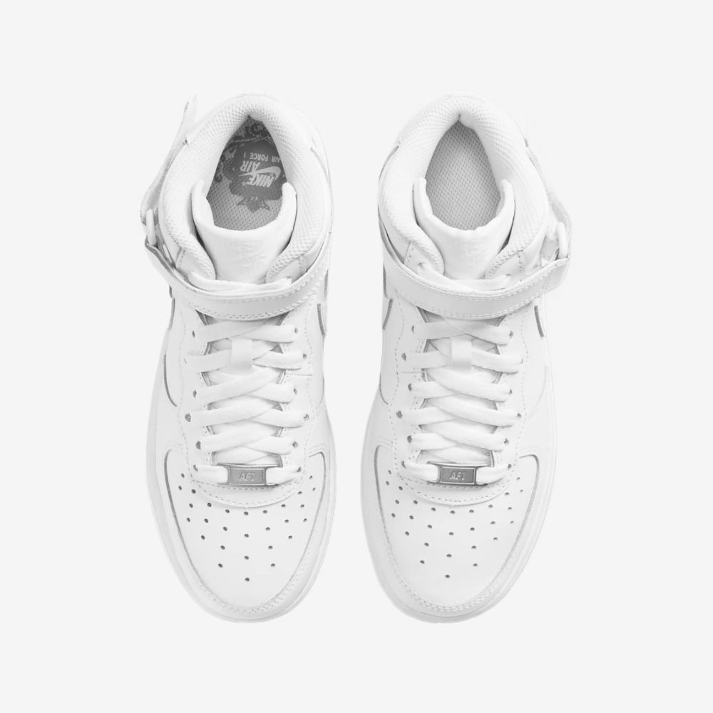 Nike Air Force 1 Mid LE GS Great School Trainers Sneakers Fashion Shoes