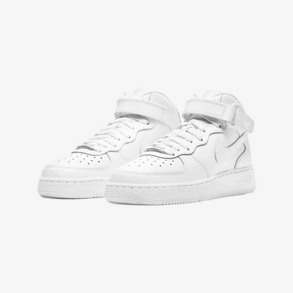 Nike Air Force 1 Mid LE GS Great School Trainers Sneakers Fashion Shoes