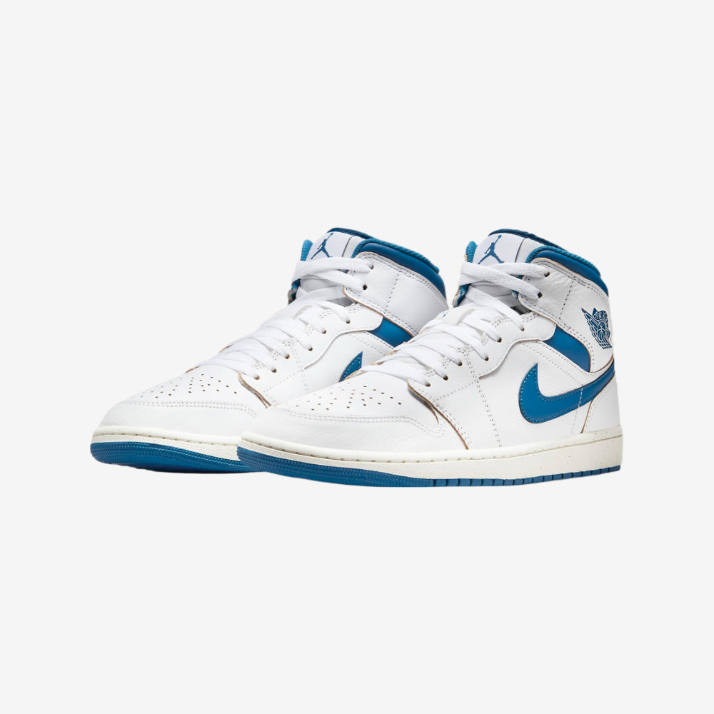 Nike Air Jordan 1 Mid Men's Trainers Sneakers Basketball Fashion Leather Shoes