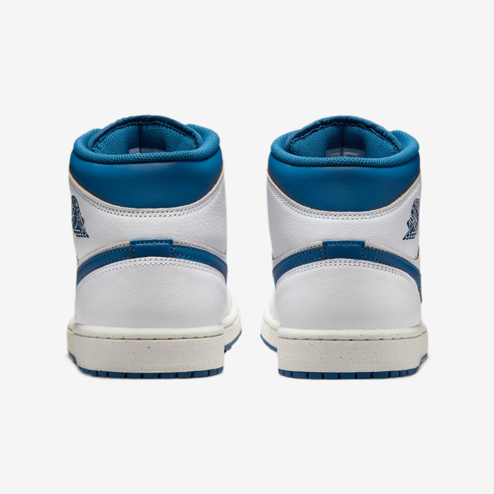 Nike Air Jordan 1 Mid Men's Trainers Sneakers Basketball Fashion Leather Shoes