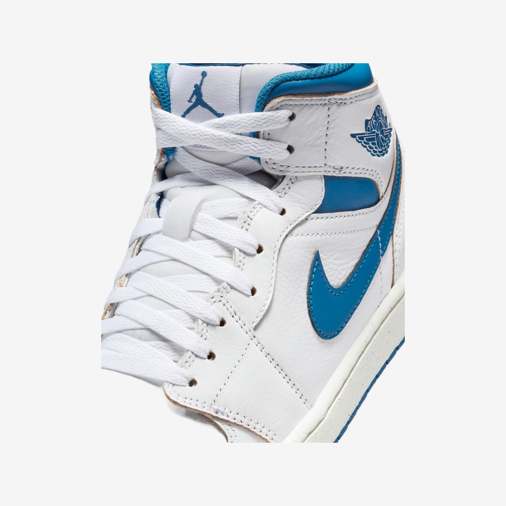 Nike Air Jordan 1 Mid Men's Trainers Sneakers Basketball Fashion Leather Shoes