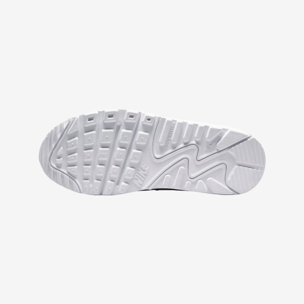 Zapatillas de deporte de cuero Nike Air Max 90 LTR GS Zapatos de moda