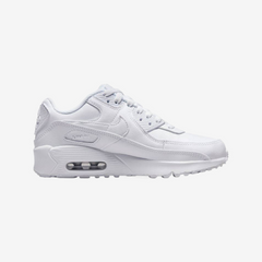 Zapatillas de deporte de cuero Nike Air Max 90 LTR GS Zapatos de moda