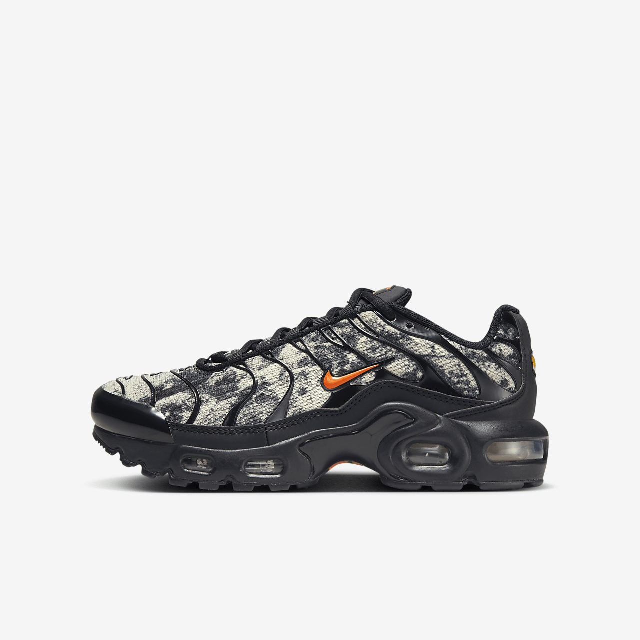 Air max plus - boys' grade school black/white online