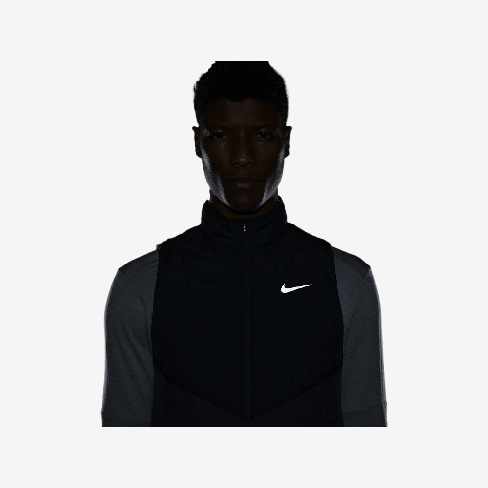 Nike Aerolayer Men's Lightweight Running Gilet Vest Dark Obsidian DJ0533-475
