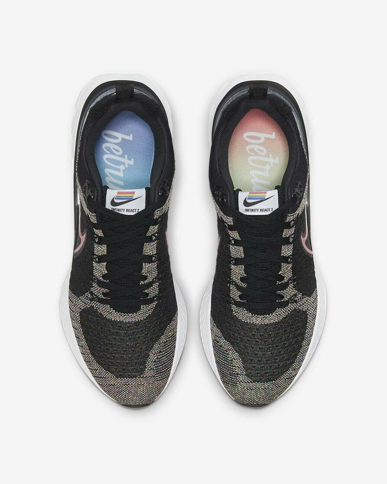 Nike React Infinity Run Flyknit 2 Be True Trainers Sneakers Running Shoes
